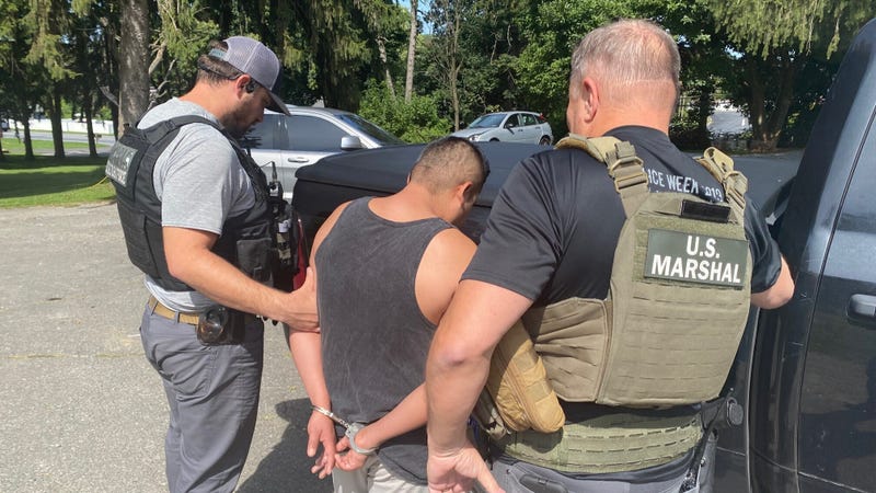 Members of the U.S. Marshal’s Fugitive Task Force arrested Mario Che- Tiul, 34, for escape and related charges Thursday afternoon in Avondale, Pennsylvania.