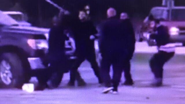 WATCH: Family brawls with machetes, baseball bats in Macomb