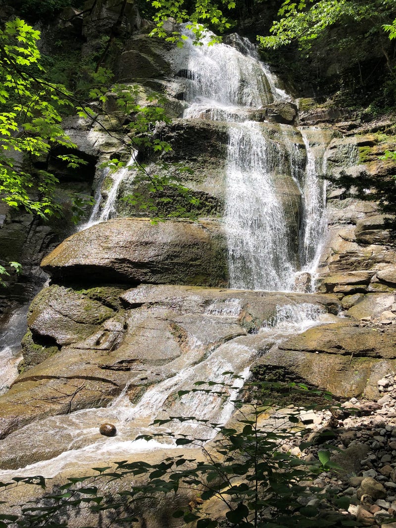 Fellows Falls, one of the streams located in the regained ancestral lands.