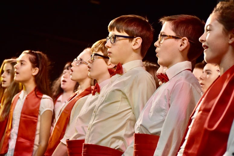 Christmas Choir Champions: Indian Valley Middle School 20