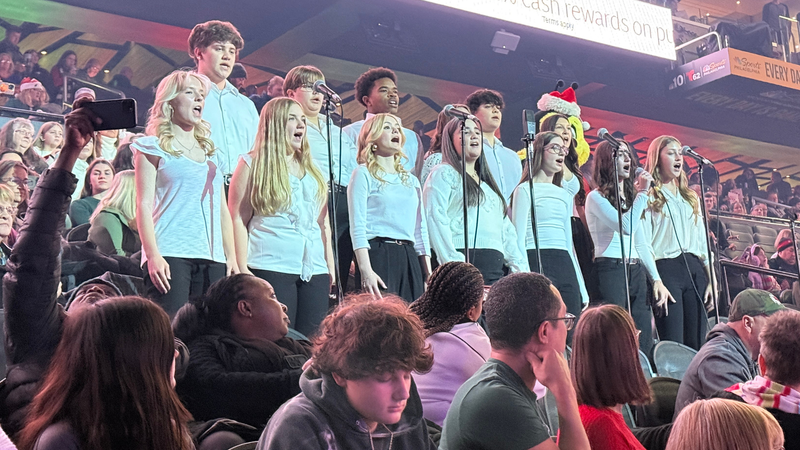 B101 2024 Christmas Choir Competition Winners Open for Trans-Siberian Orchestra at Wells Fargo Center