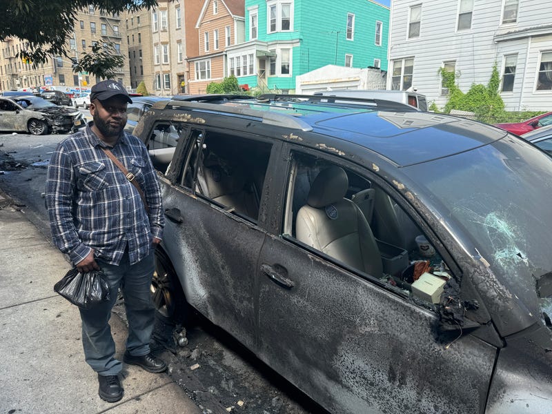 Amadu Bah said his 2010 Toyota Hylander was among the vehicles destroyed. He said he relied on the SUV to work as a delivery driver and to drive his family around