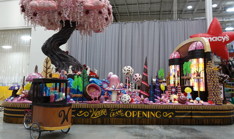 The Deliciously Delectable World of Wonka by Warner Bros. Pictures float