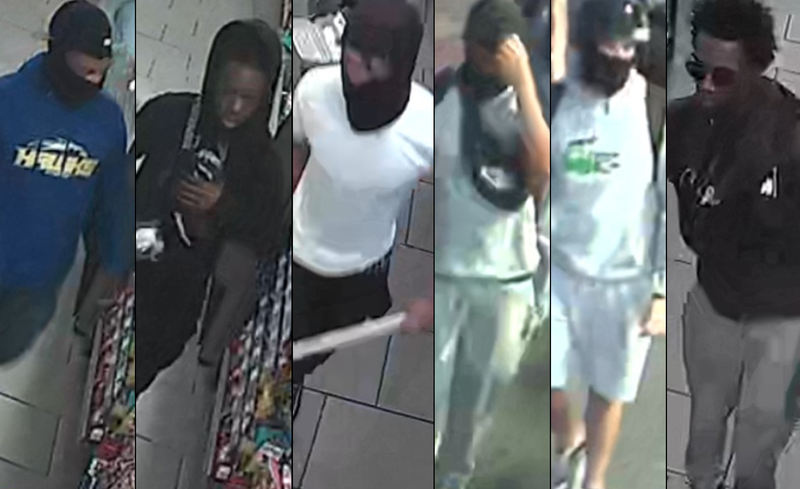Police are searching for six people in connection with the robbery in Gramercy on Oct. 6