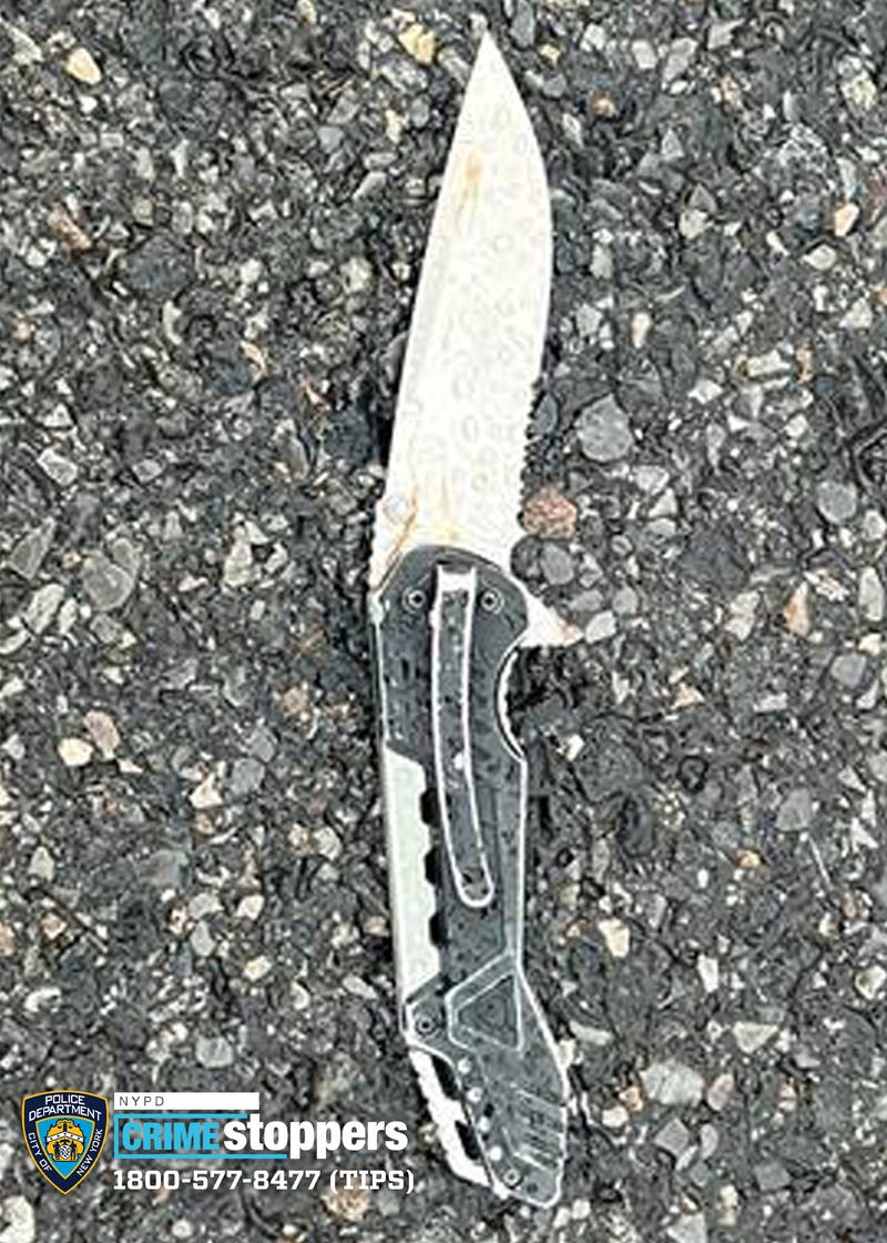 Pass charged at officers with this knife before he was shot and killed, police said