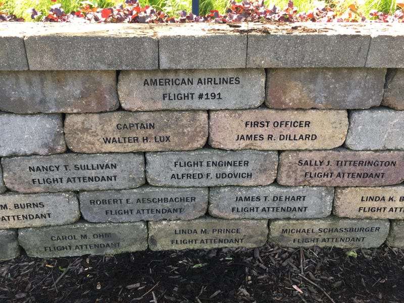 A memorial to Flight 191