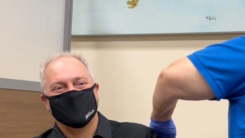 Rep. Scalise receives first dose of COVID vaccine, calling it “safe and effective”
