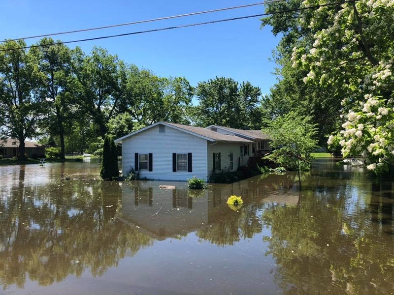 Flooding in Portage des Sioux
