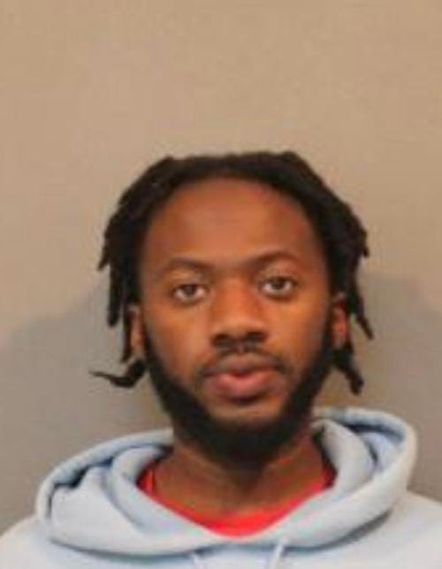 Marquise J.L. Maxwell, 26, of Gary, Indiana, is accused of causing second-degree burns to the woman's head, neck, face, chest, and shoulder that likely will result in permanent scarring. He was taken into custody Tuesday morning on an arrest warrant.
