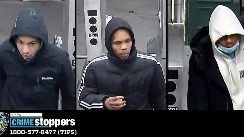 Trio targets older men in violent Brooklyn robberies; victims punched, pushed to ground