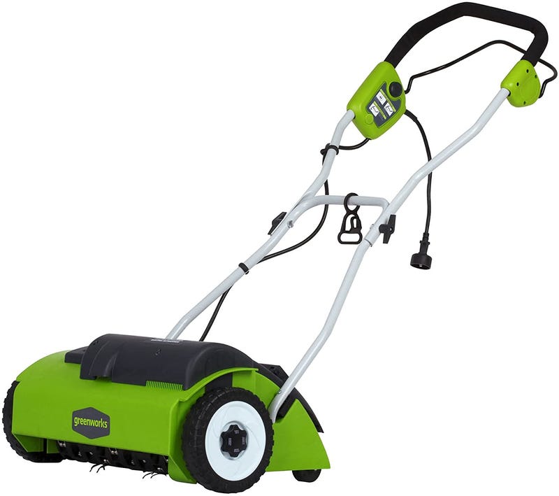Greenworks 10A Corded 14-Inch Dethatcher