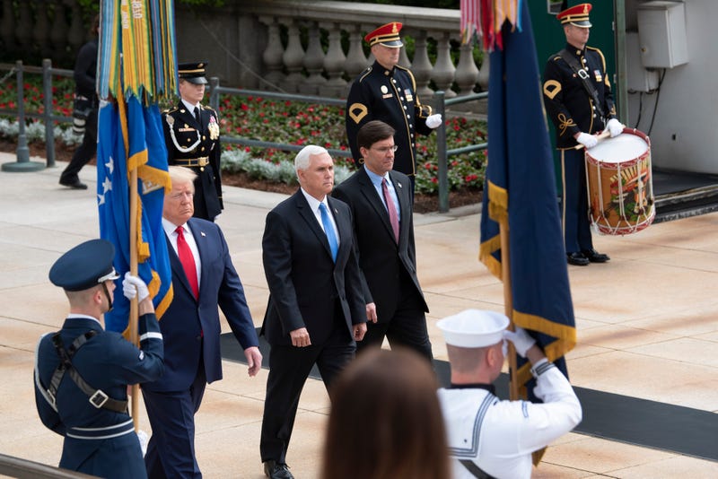 Trump, Pence, Esper