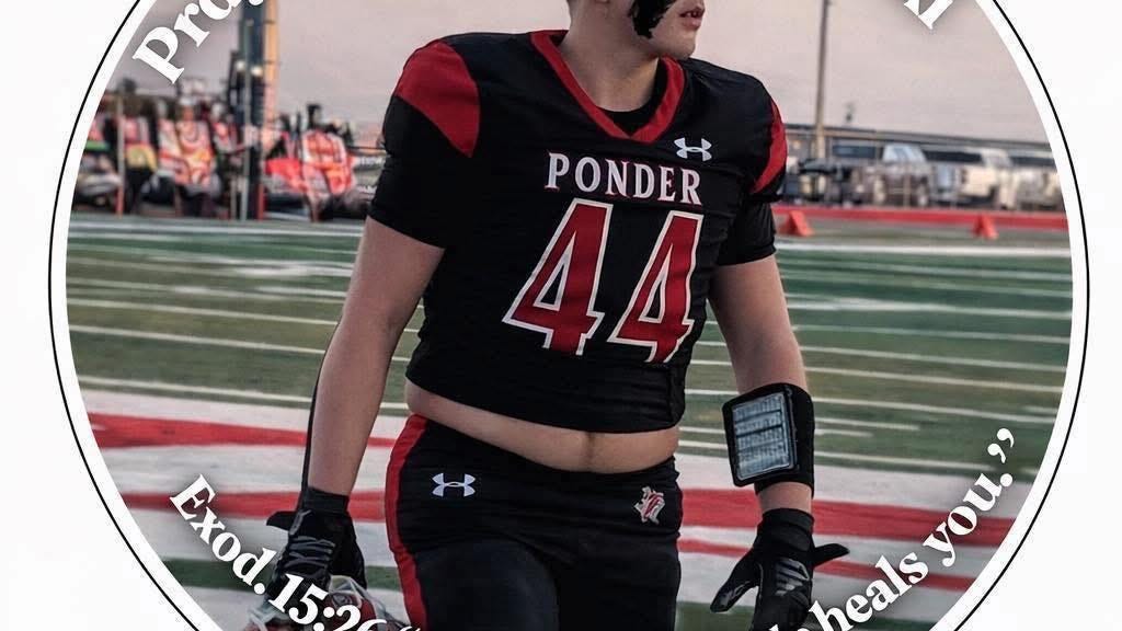 Ponder High school Senior in critical condition after sledding accident