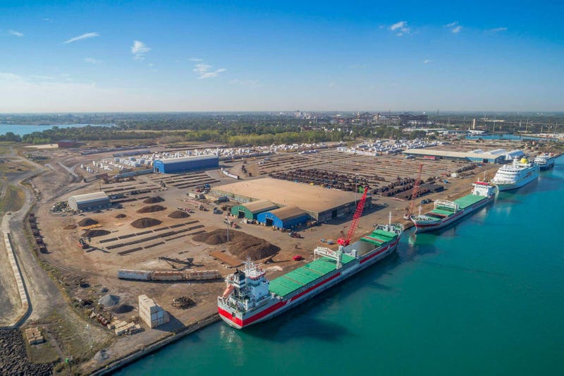 The Illinois International Port on Chicago's Far South side.