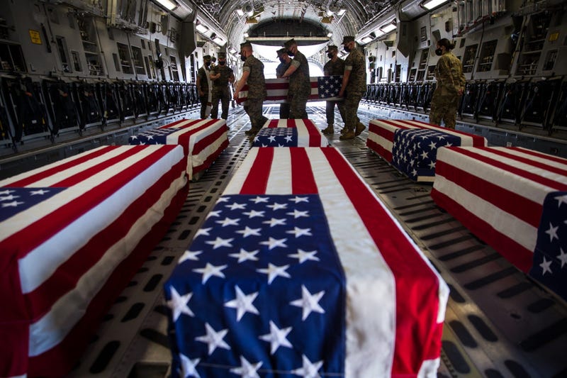 Remains of Marines, Sailor with 15th MEU transferred to Dover AFB