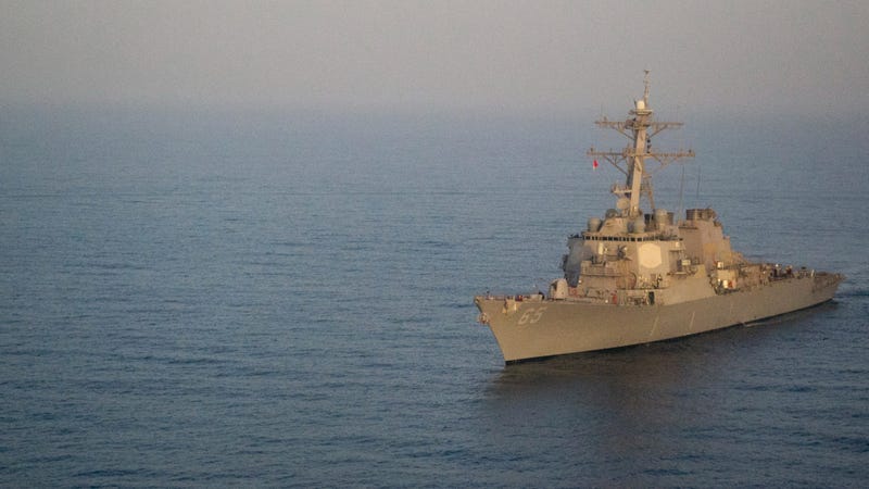 China says it chased U.S. warship out of disputed sea