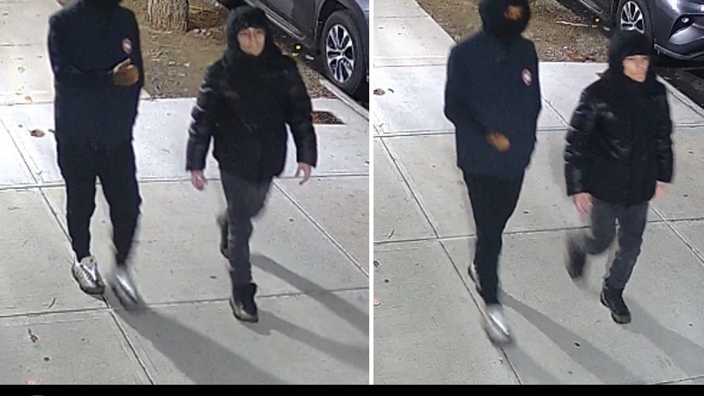 PHOTOS: 2 men fire at Bronx apartment door: NYPD