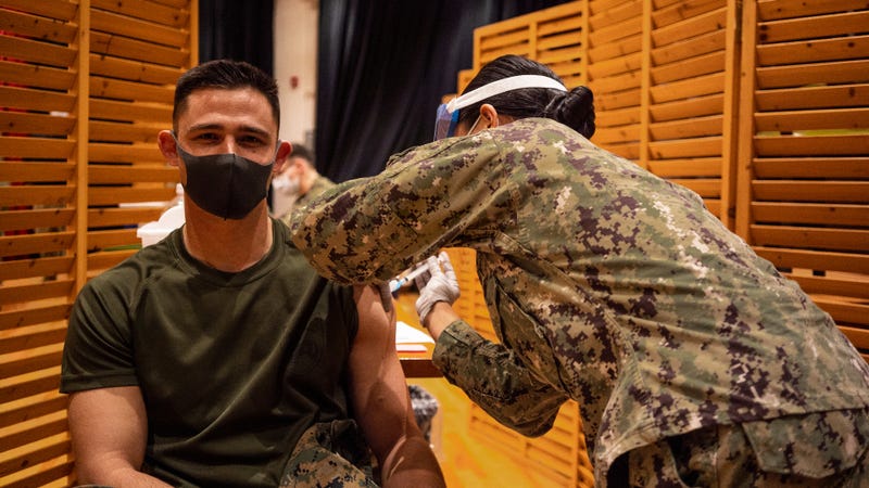 Deployed Marines explain why 'I got the Covid-19 vaccine'