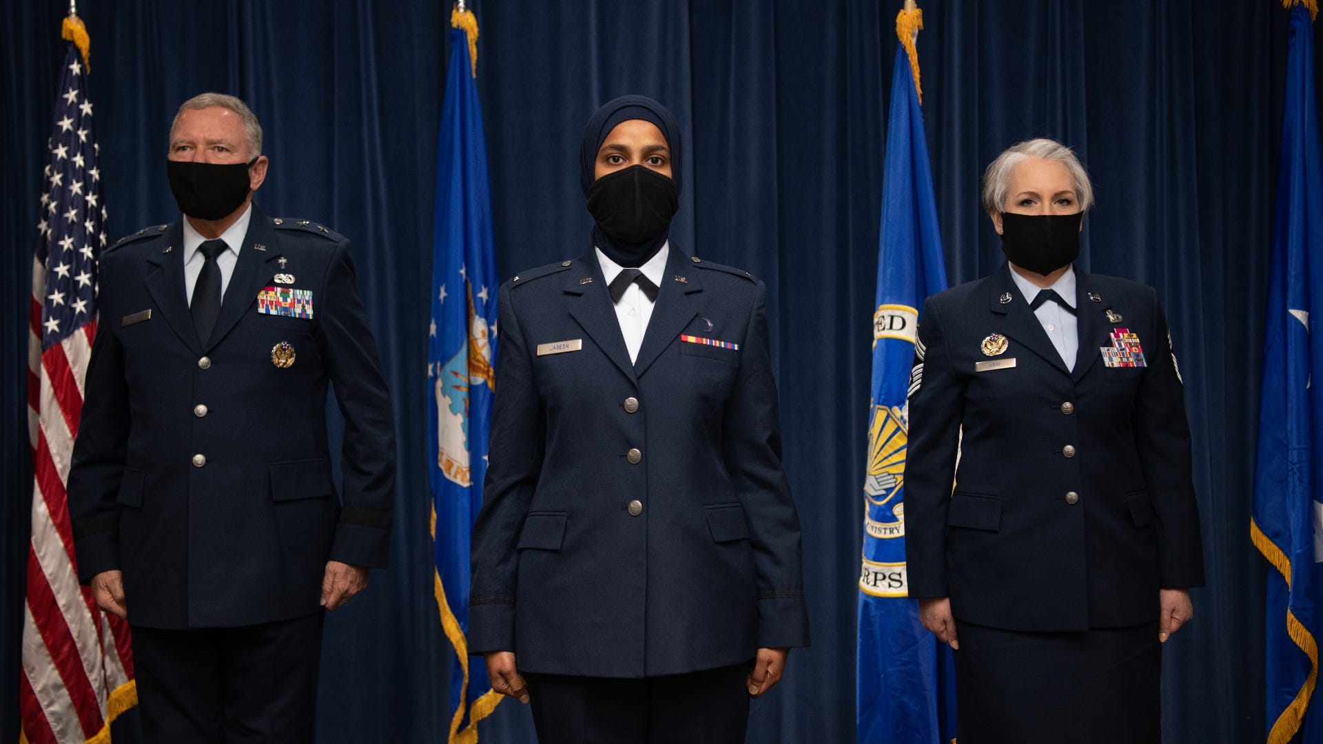 First female Muslim chaplain graduates from Air Force Chaplain Corps College