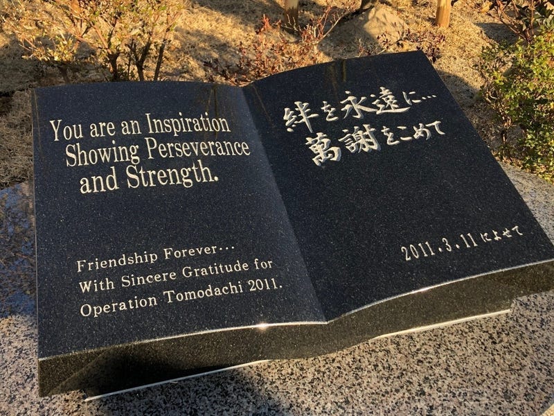 Marines return to Oshima 10 years after disaster