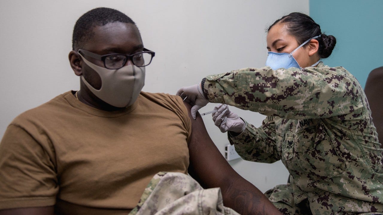 Navy commander fired after refusing to get COVID vaccine