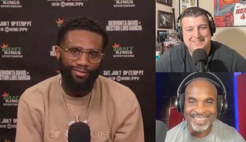 Jaron "Boots" Ennis with Tobin and Leroy