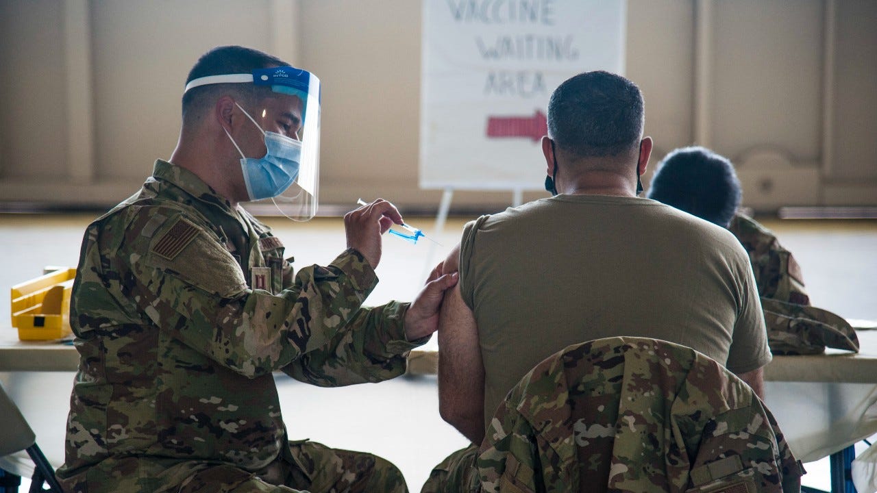 Defense Secretary has authority to order mandatory COVID-19 shots