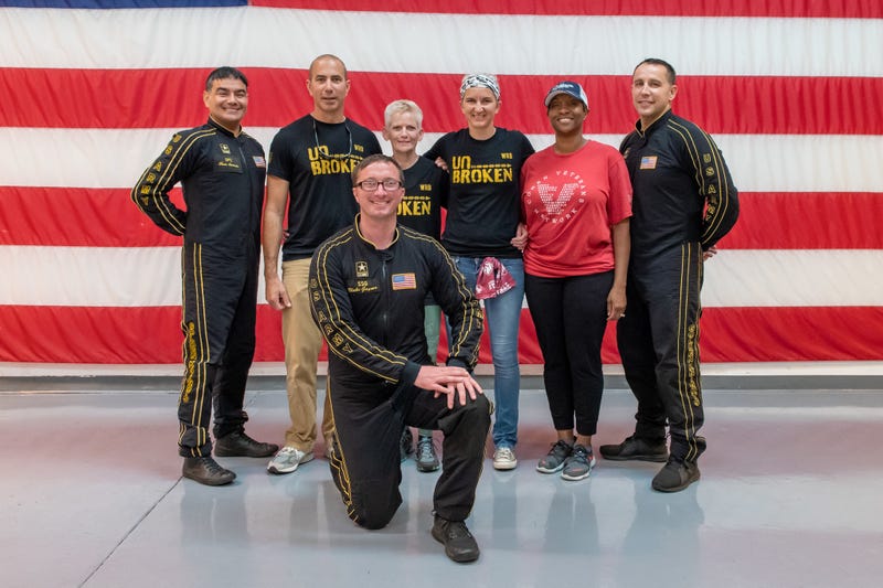 Army Golden Knights jump for mental health with ‘Team Unbroken’