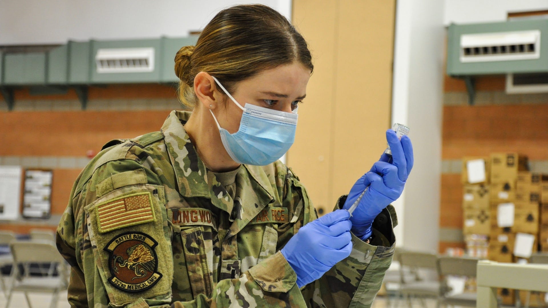 Air Guard’s ‘Baby Doc’ overcomes early health condition to become leader in pandemic battle