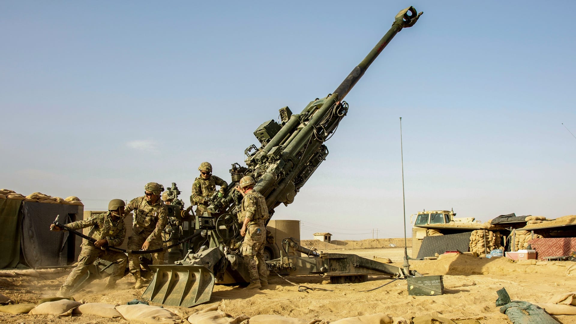 U.S. troops in Syria attacked after airstrikes on militias
