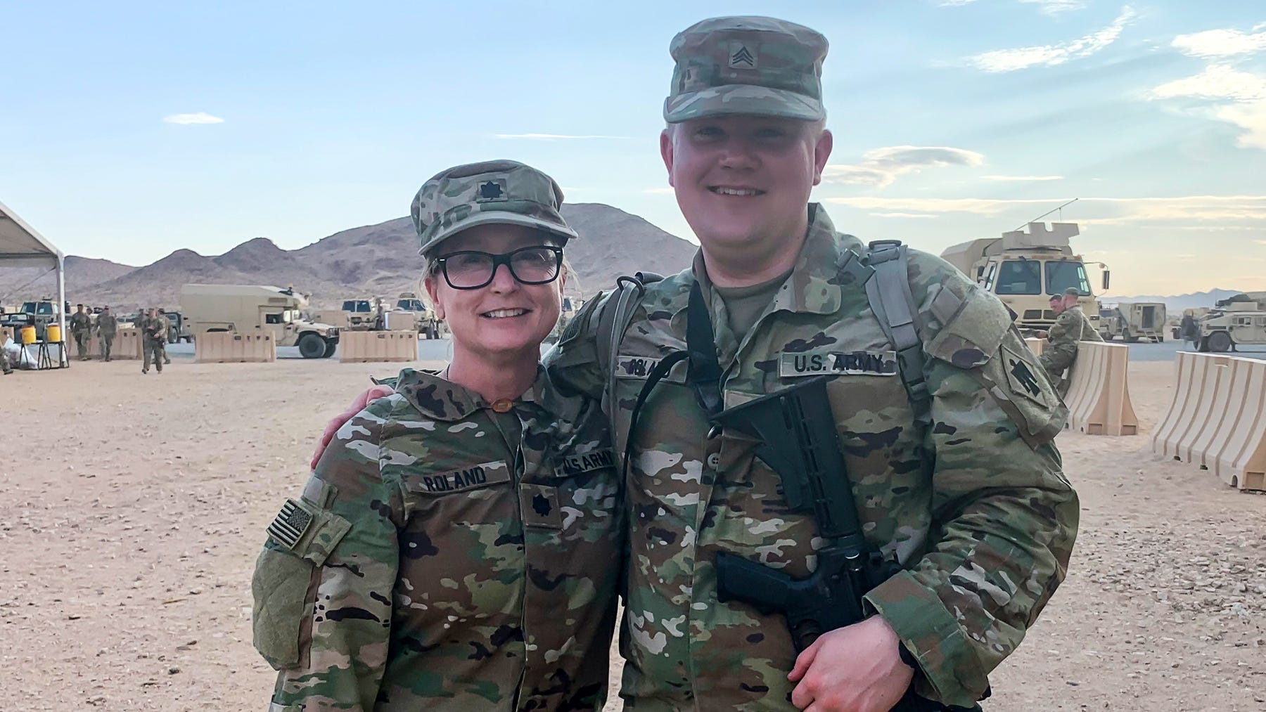 Families of service: Mothers and sons serve together