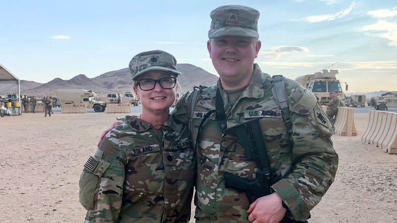 Families of service: Mothers and sons serve together