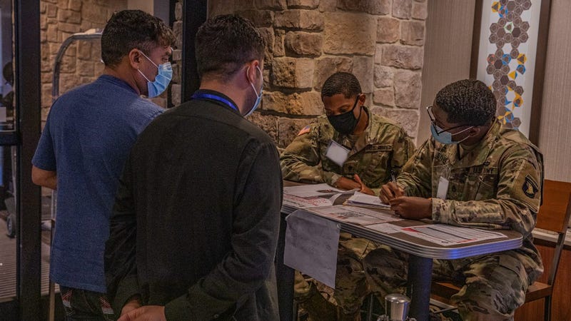 For Lee officers assist Afghan evacuees during transition