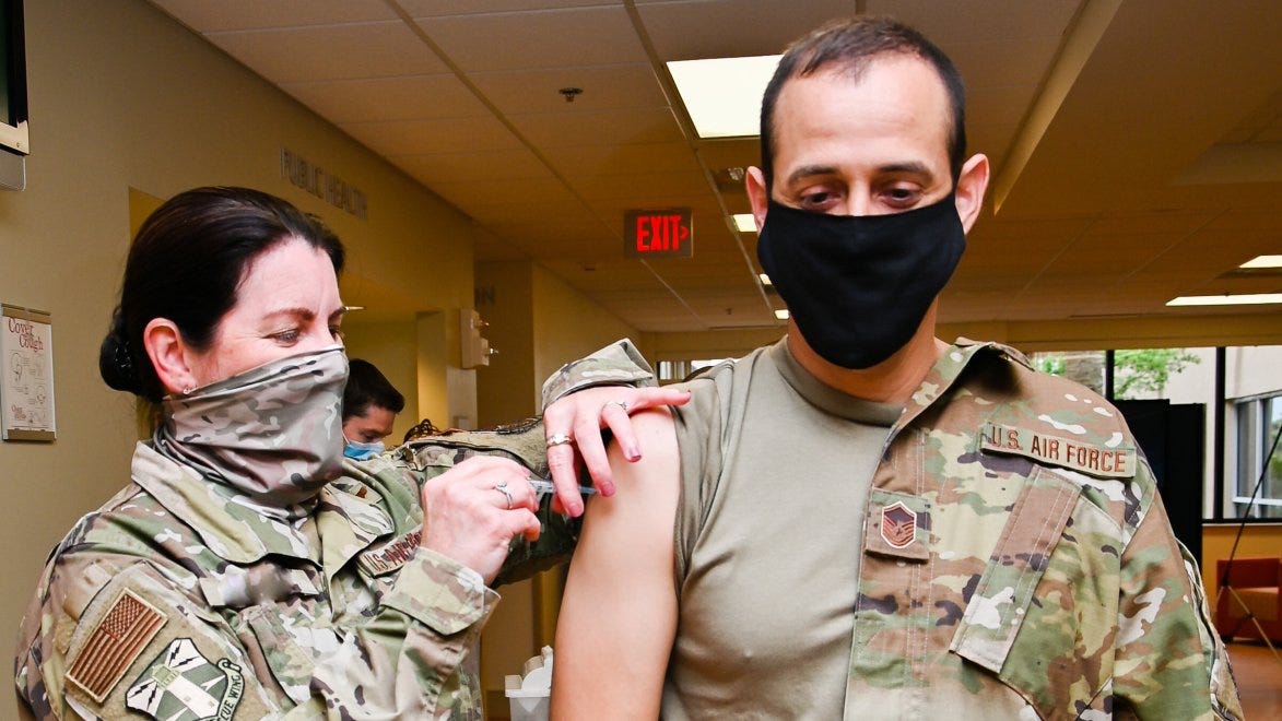 Service members must be vaccinated or face consequences, DoD official says