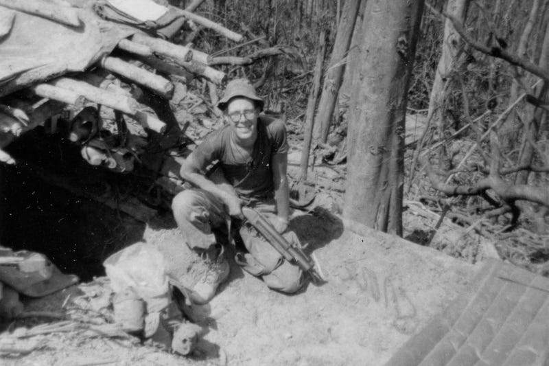Vietnam combat vet also served as. correspondent during Desert Storm