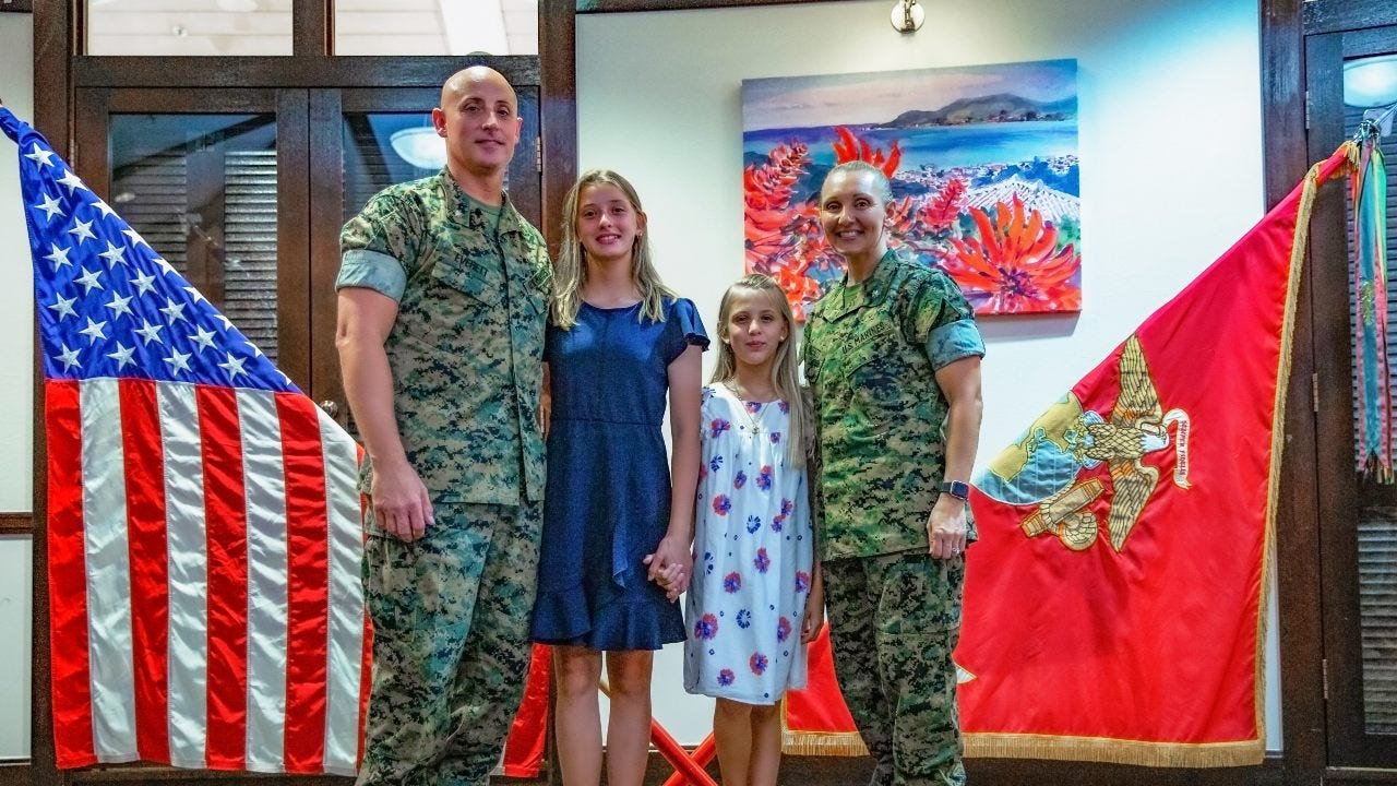 Inspirational Marine Corps family exudes sacrifice, perseverance