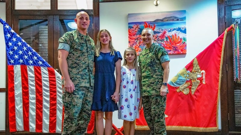Inspirational Marine Corps family exudes sacrifice, perseverance