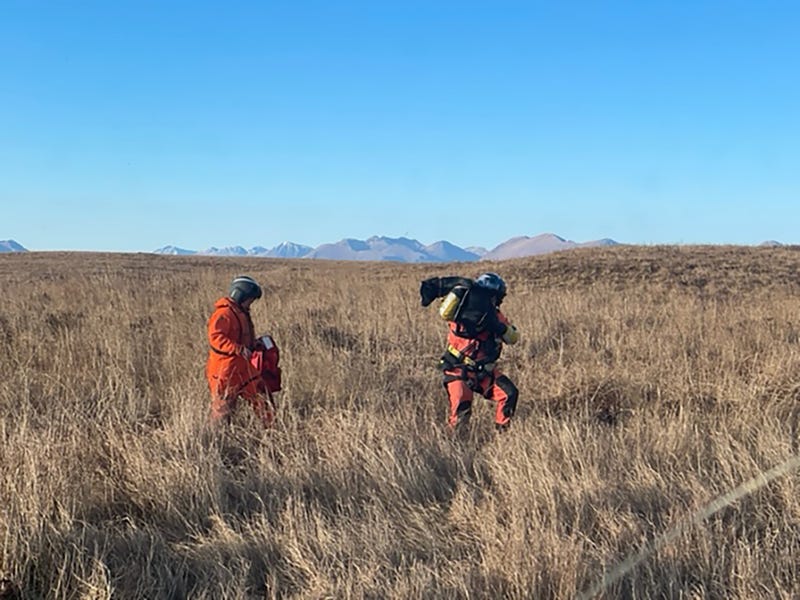 Coast Guard rescues lost puppy from Black Point in Alaska
