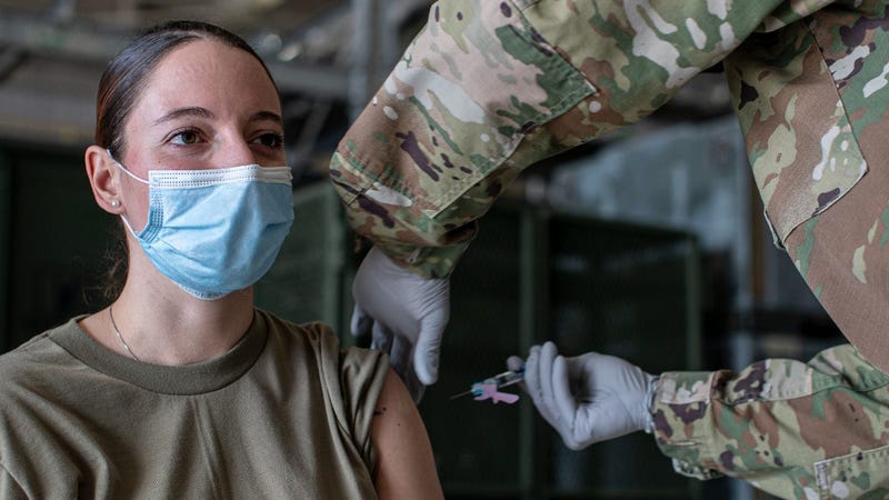 Judge blocks Air Force discipline over vaccine objections