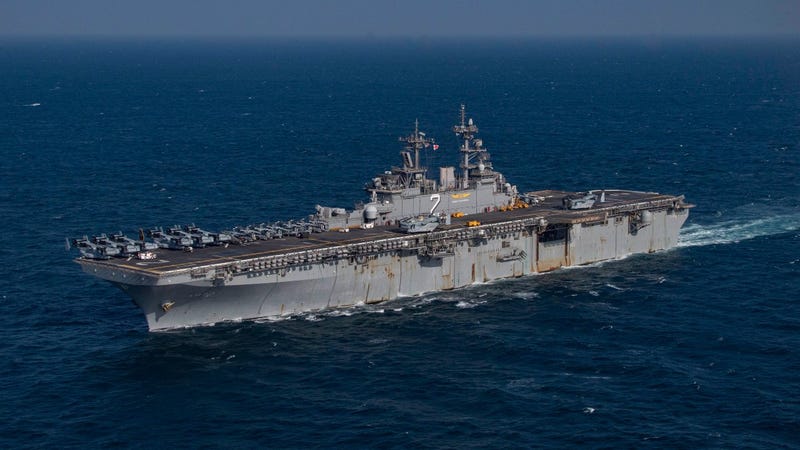 U.S. accuses Iran of unsafe helo maneuver near U.S. Navy ship