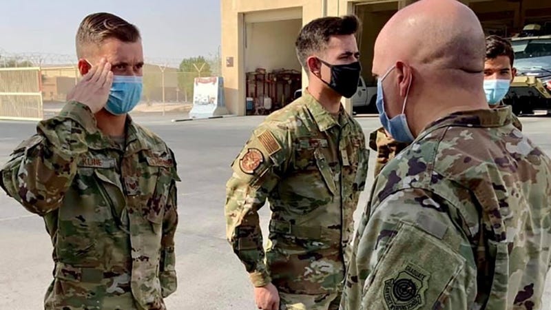 Air Force firefighters provide aid, save lives during Operation Allies Refuge