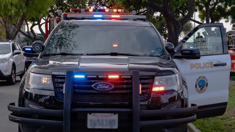 Long Beach Police Department SUV