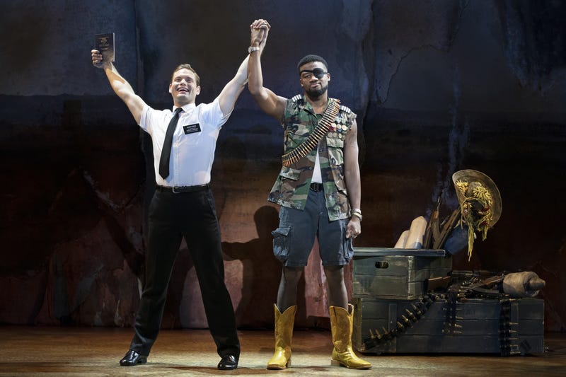 Sam McLellan and Dewight Braxton Jr. star in 'The Book of Mormon' North American Tour coming to Philadelphia October 1-6, 2024.
