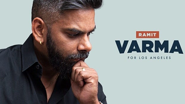 Education entrepreneur Ramit Varma enters race for L.A. mayor