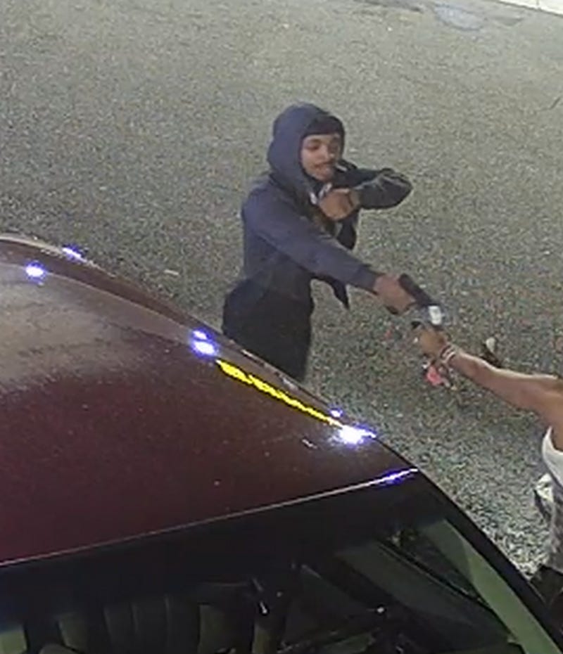robbery at gas station