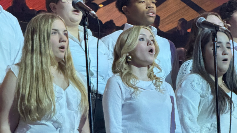 B101 2024 Christmas Choir Competition Winners Open for Trans-Siberian Orchestra at Wells Fargo Center