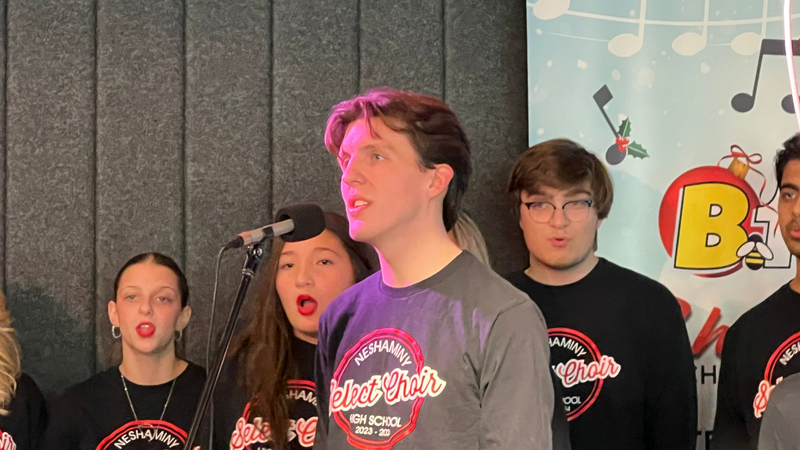 B101's 9-12 Division 2023 Christmas Choir Competition Champions Neshaminy High School Perform at B101