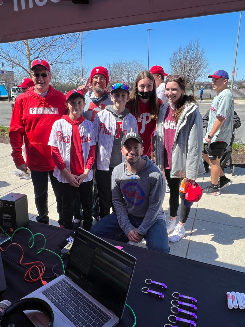 Bennett meeting TDY listeners at Citizens Bank Park