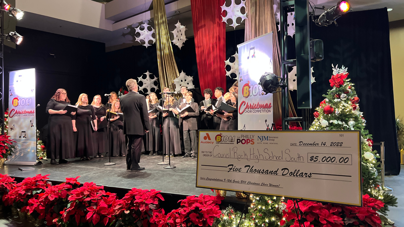 9-12 Christmas Choir Champions Council Rock High School South Performs at the Kimmel Center