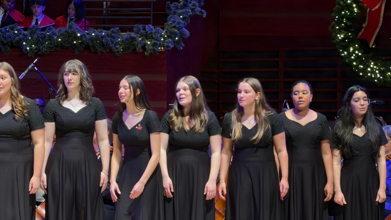 Woodstown High School, B101's 2025 Christmas Choir Competition High School Division Champions Open for the Philly Pops: A Philly Holiday Spectacular